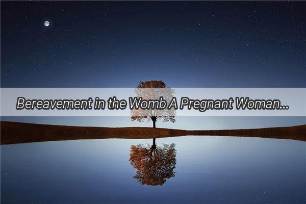 Bereavement in the Womb A Pregnant Womans Haunting Dream of a Funeral Unveils DeepRooted Emotions and Unspoken Fears